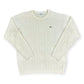 Lacoste Vintage white knit Sweatshirt