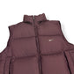 Nike Vintage burgundy red Vest