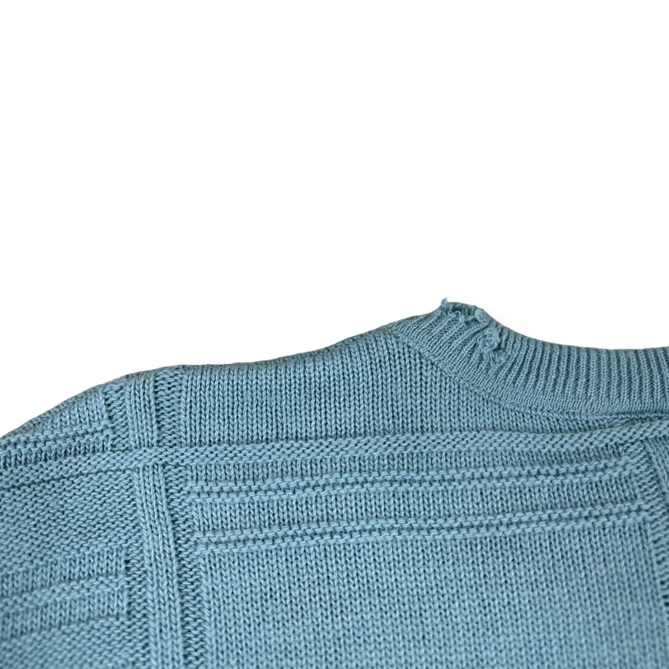 Vintage Lacoste babyblue knit Sweatshirt