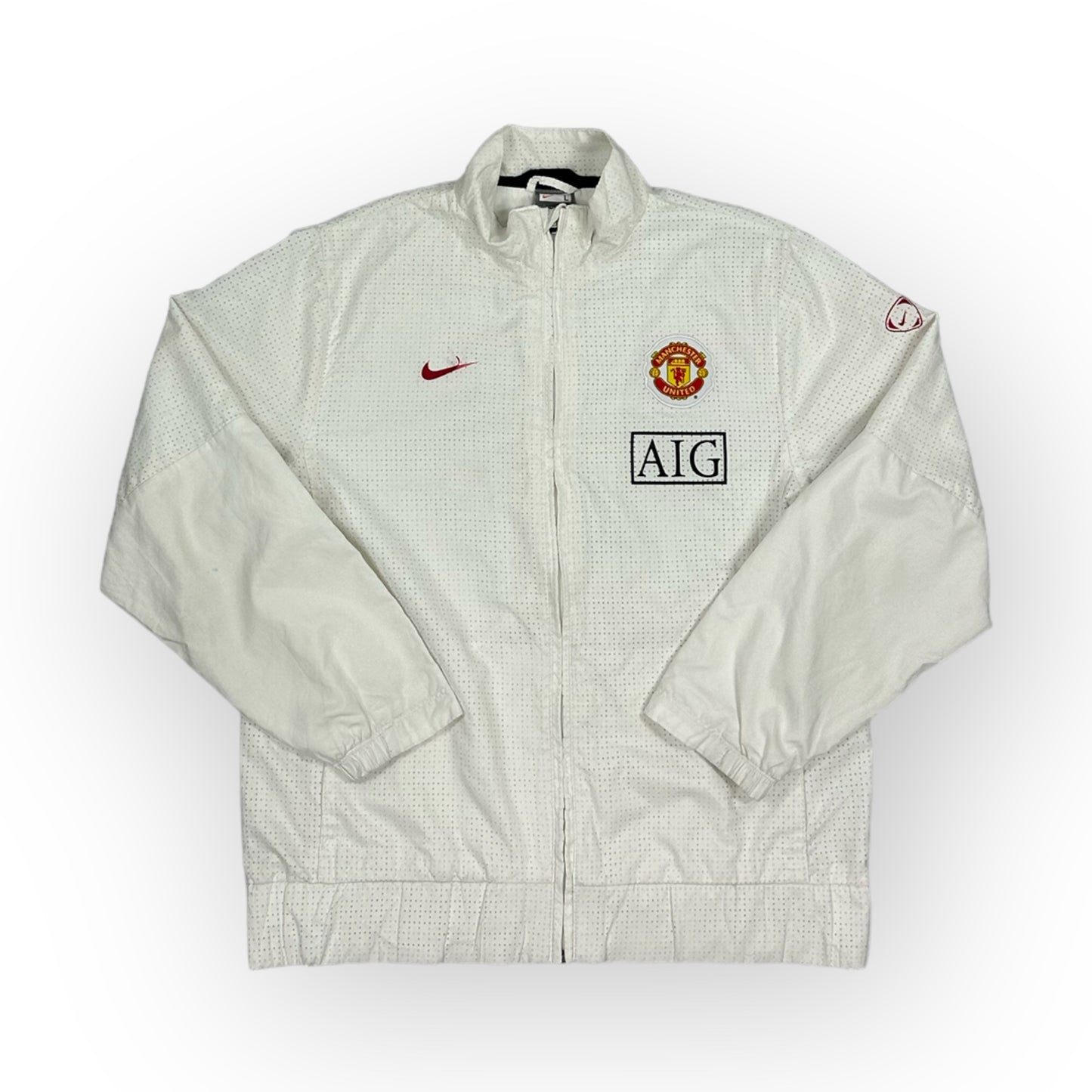 Nike Vintage white Manchester United Trackjacket