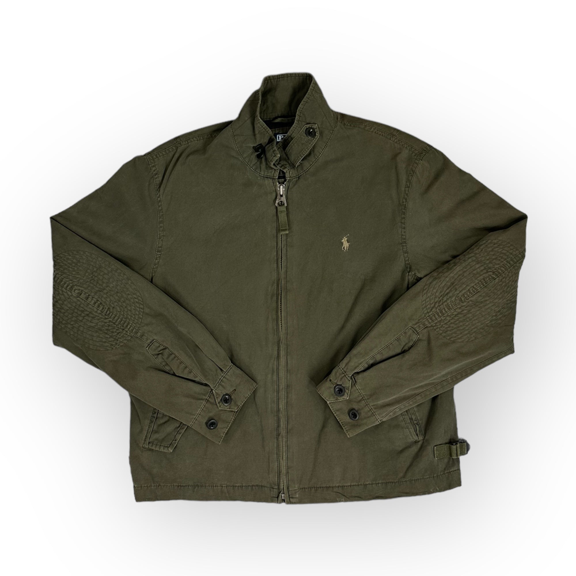 Dark green store harrington jacket