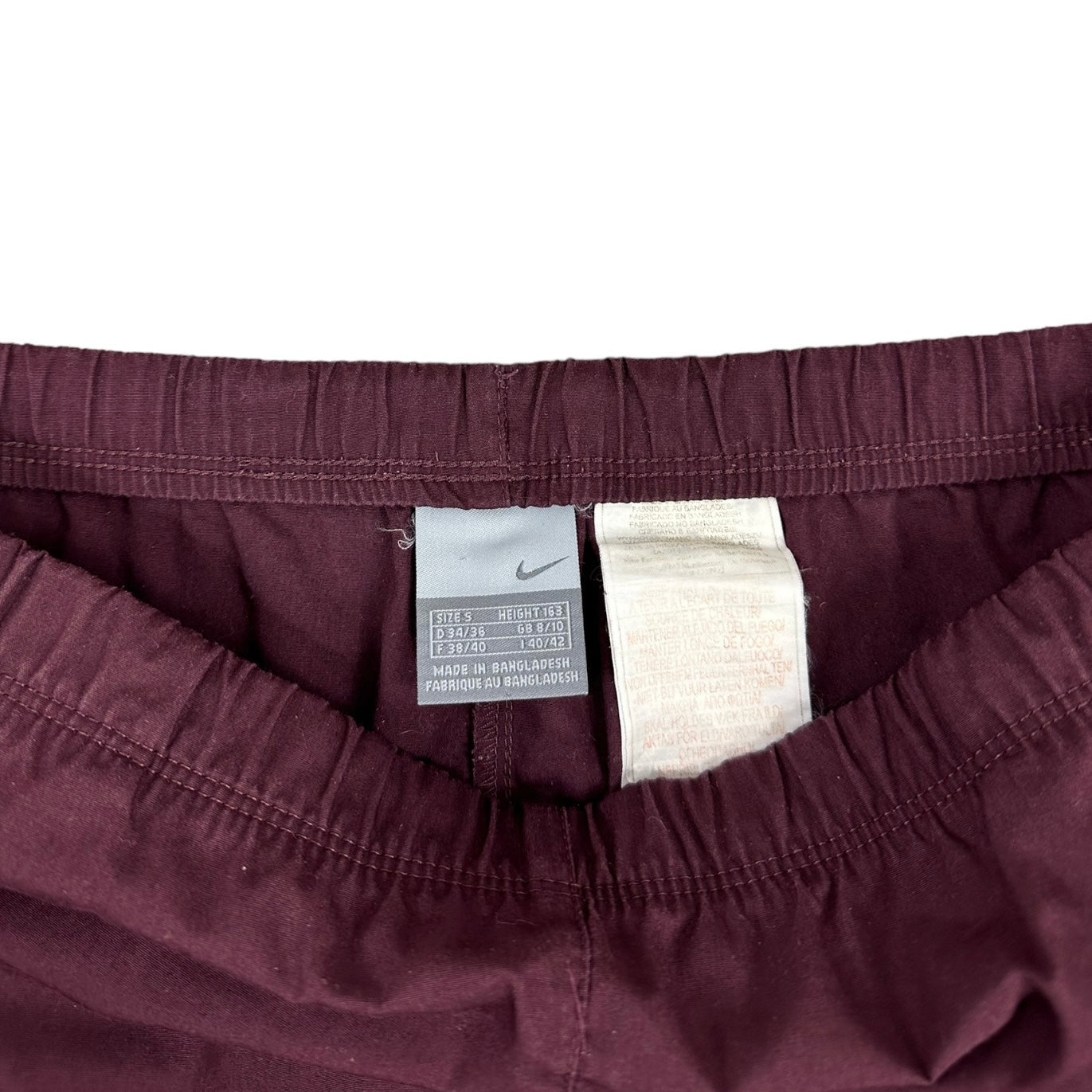 Vintage Nike wine red Trackpants