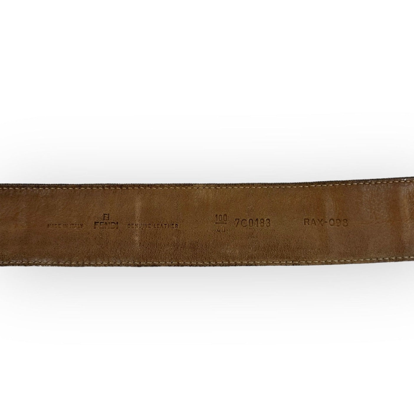 Fendi Vintage monogram belt