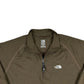 Vintage The North Face brown half zip Longsleeve