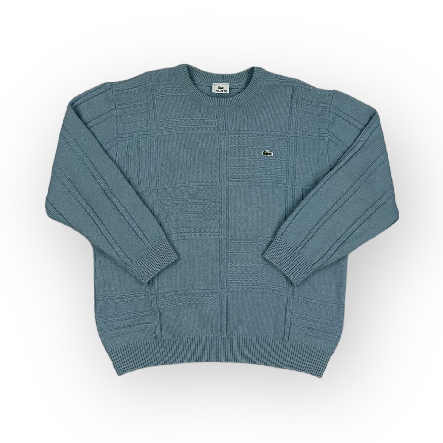 Lacoste Vintage babyblue knit Sweatshirt