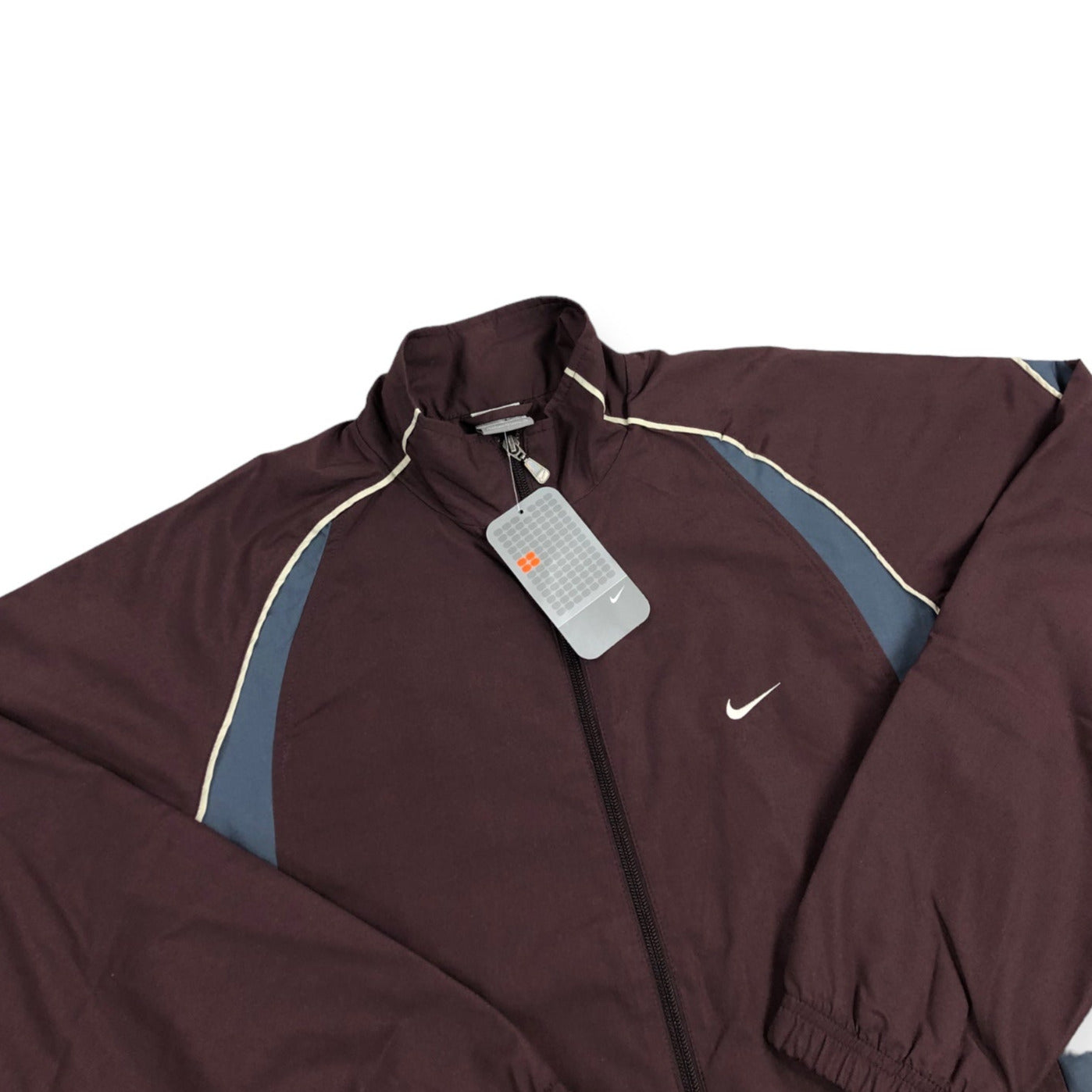 Nike Vintage burgundy red grey Tracksuit