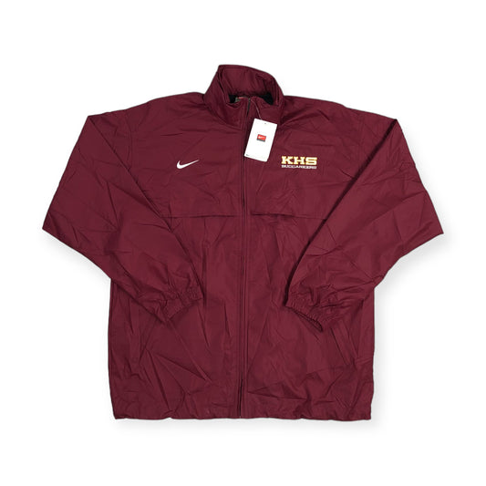 Nike Vintage burgundy red KHS Buccaneers Trackjacket