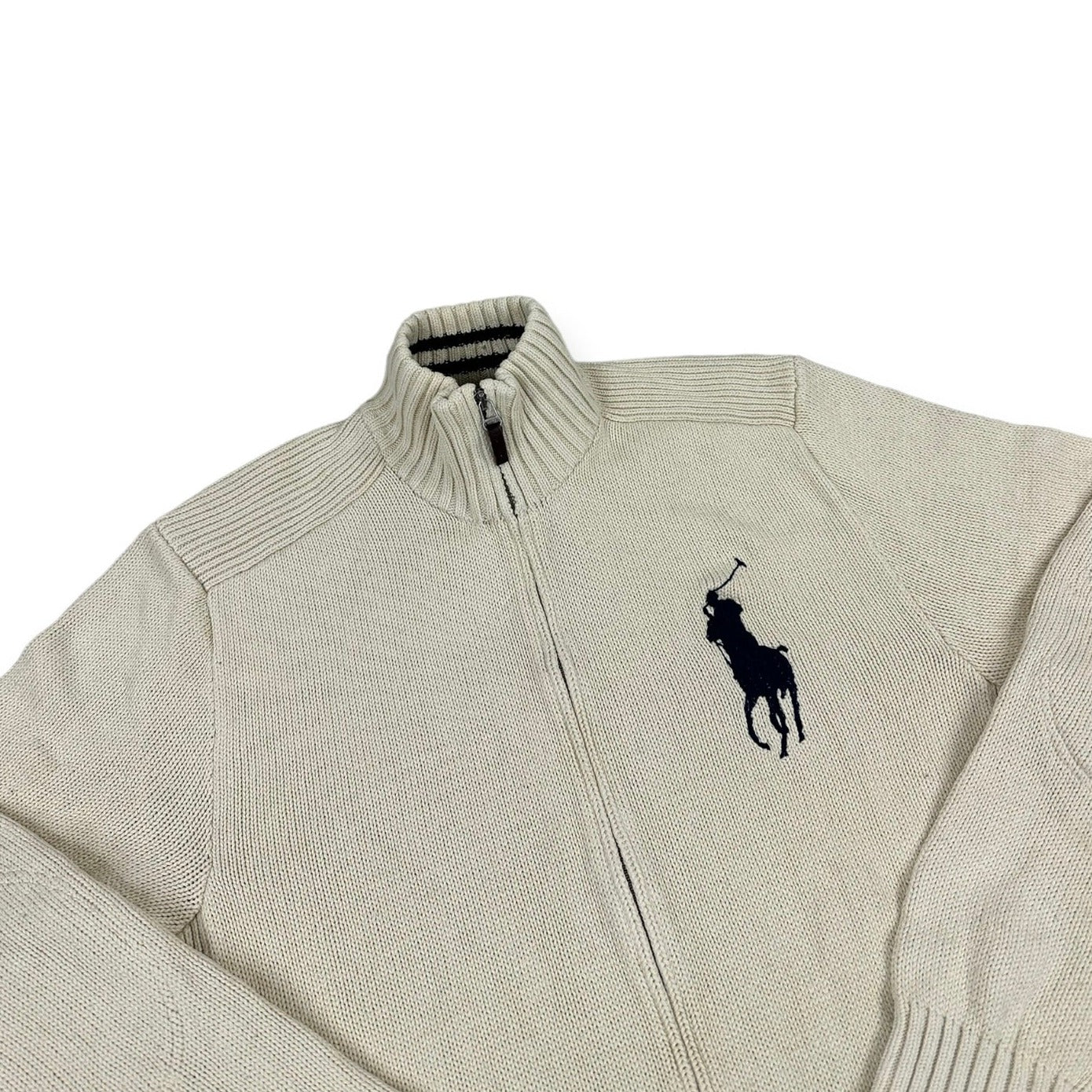 Vintage Ralph Lauren beige knit Jacket