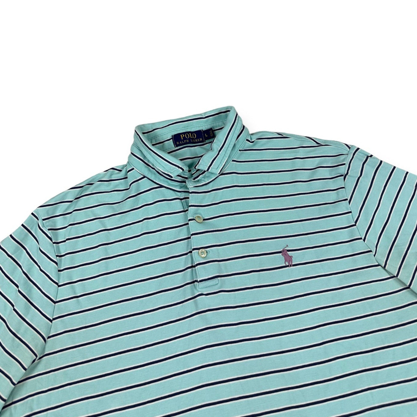 Vintage Ralph Lauren turquoise Polo Shirt