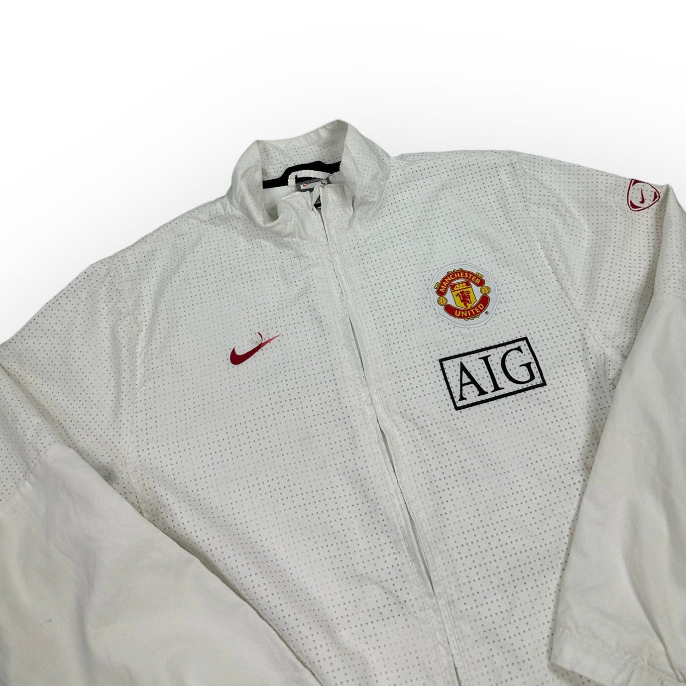 Nike Vintage white Manchester United Trackjacket