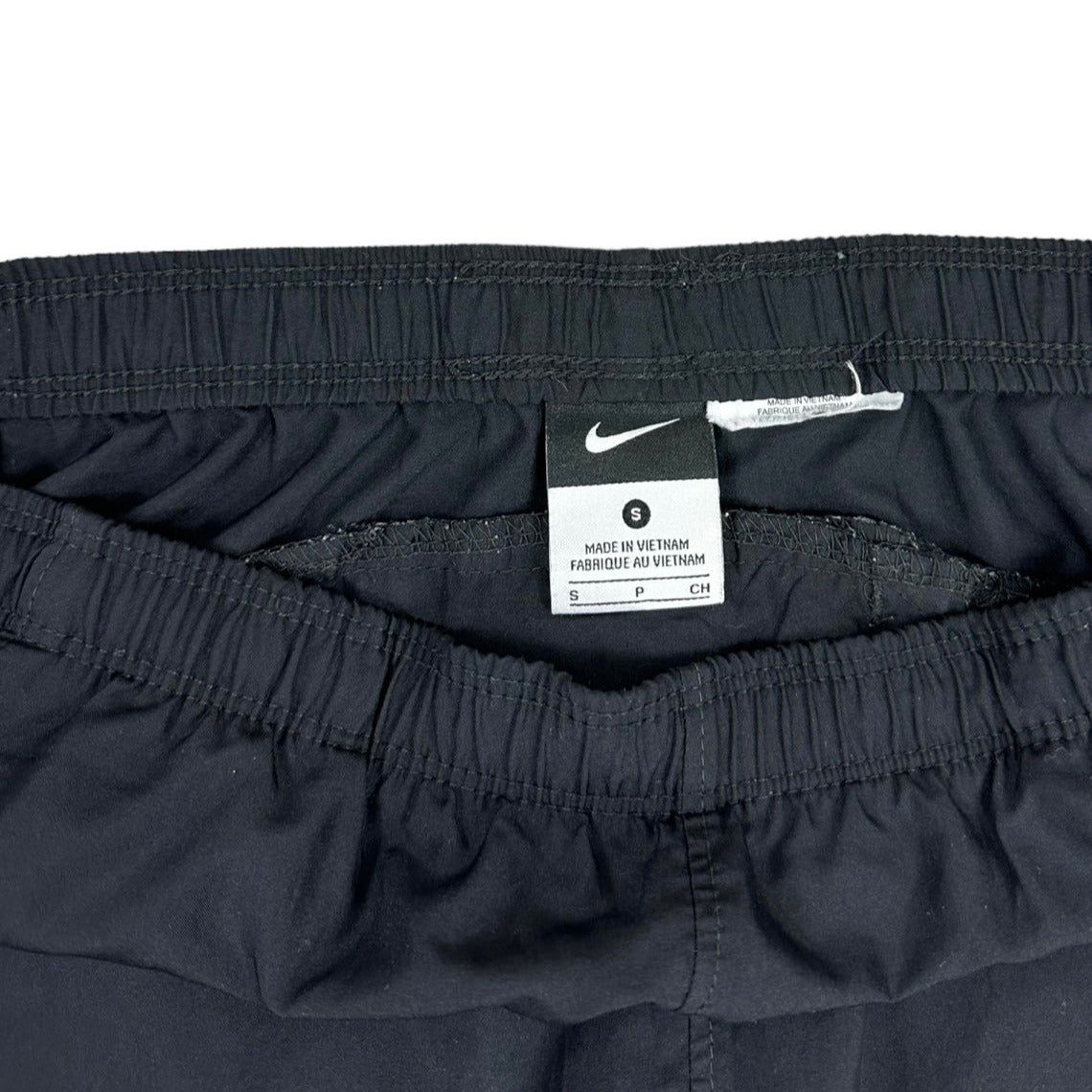 Vintage Nike black reflective Trackpants