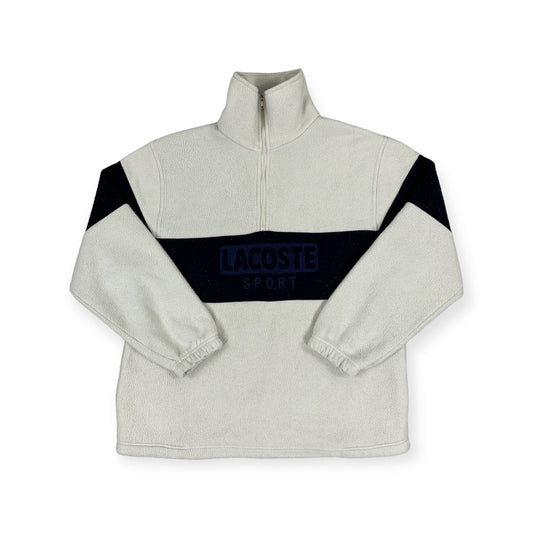 Vintage Lacoste Sport half zip fleece Sweatshirt