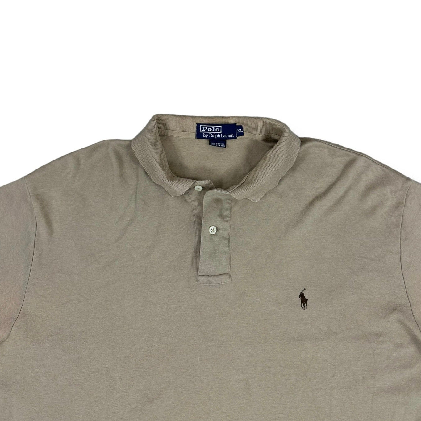 Vintage Ralph Lauren beige Polo Shirt