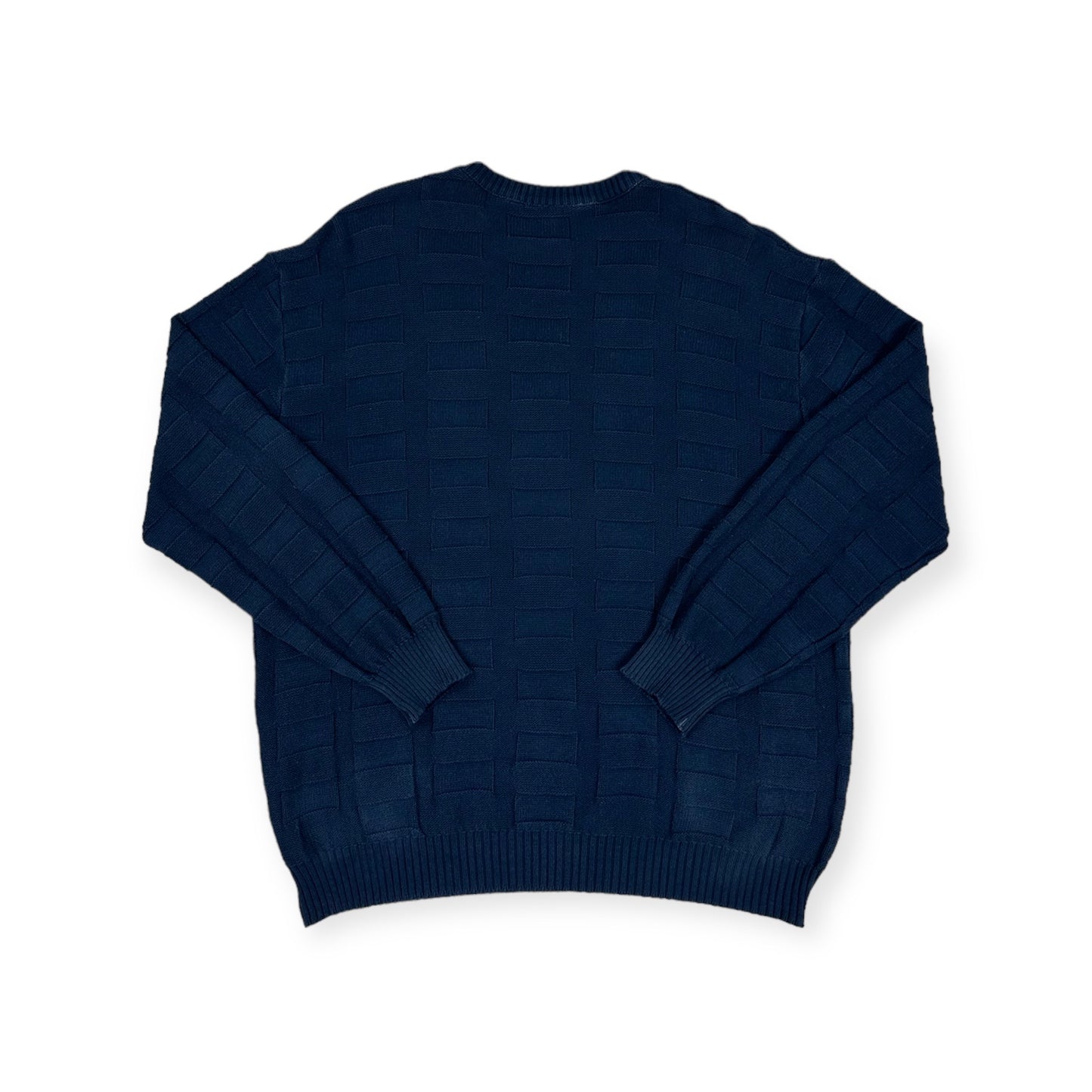 Vintage Lacoste navy blue knit Sweatshirt