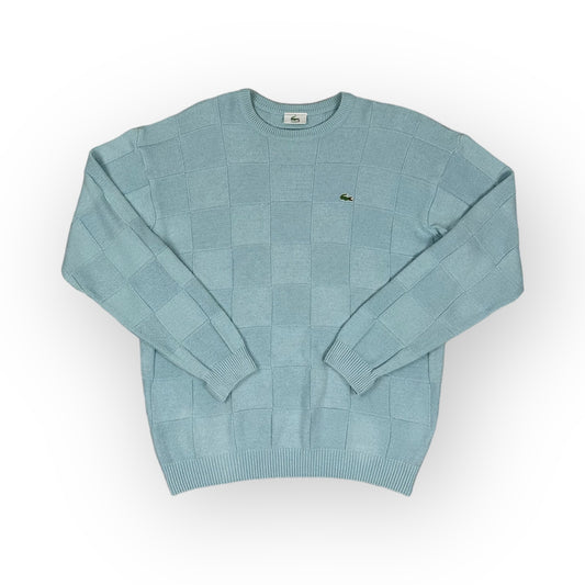 Vintage Lacoste babyblue knit Sweatshirt