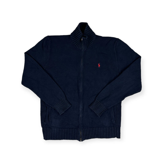 Vintage Ralph Lauren navy blue knit Jacket