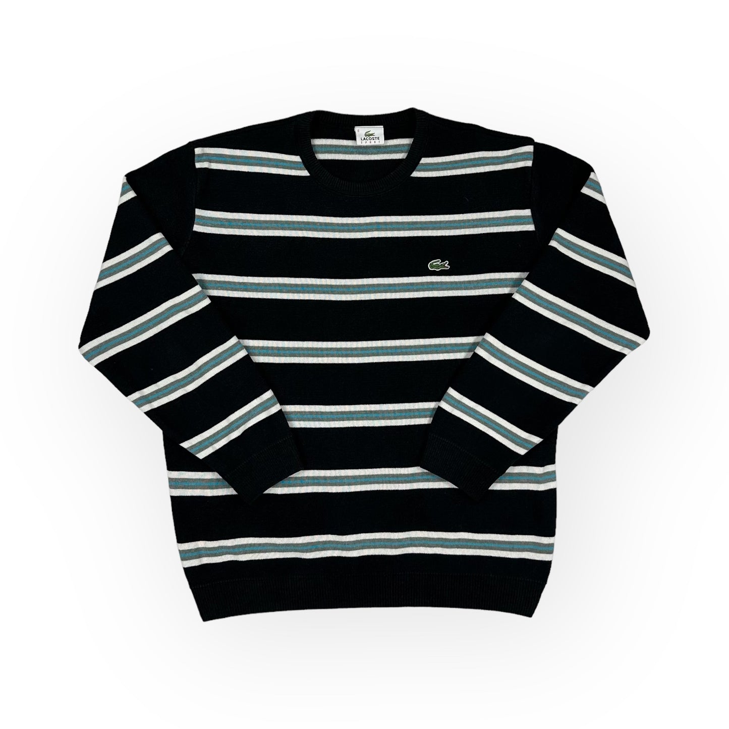 Lacoste Sport Vintage black knit Sweatshirt