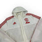 Adidas Vintage white Manchester United Trackjacket