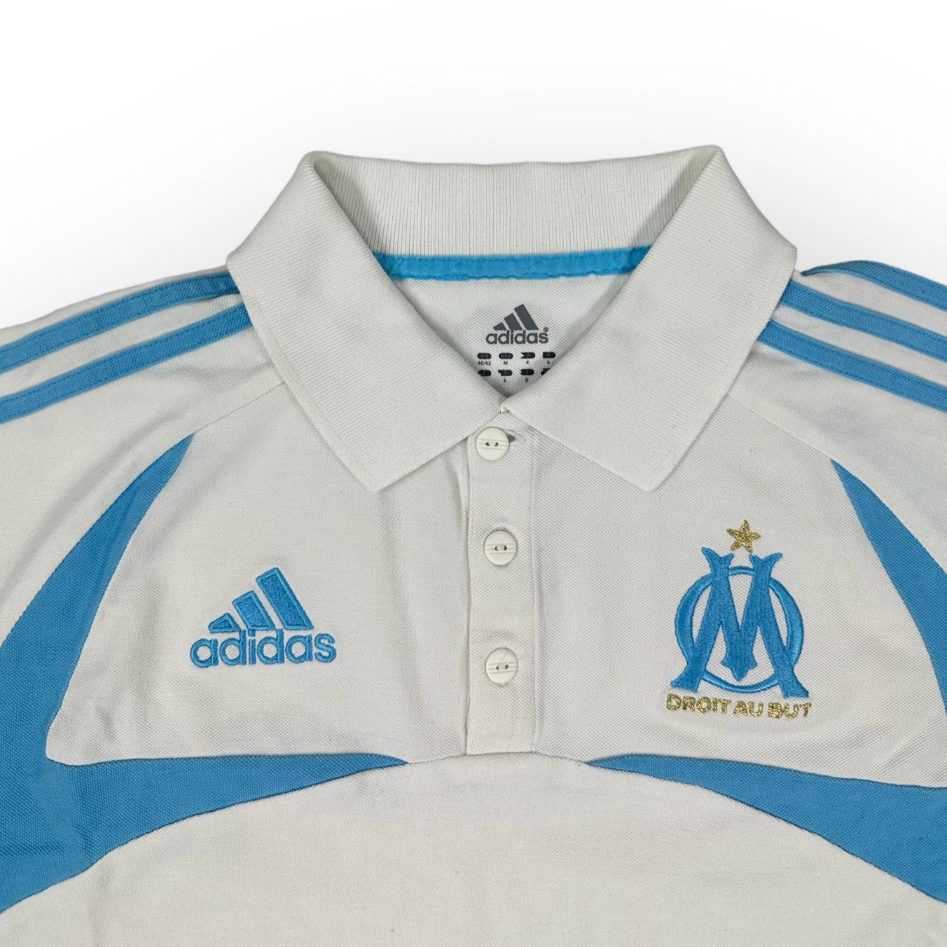 Adidas Vintage Olympique Marseille Polo Shirt