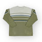 Vintage Lacoste olive green knit Sweatshirt