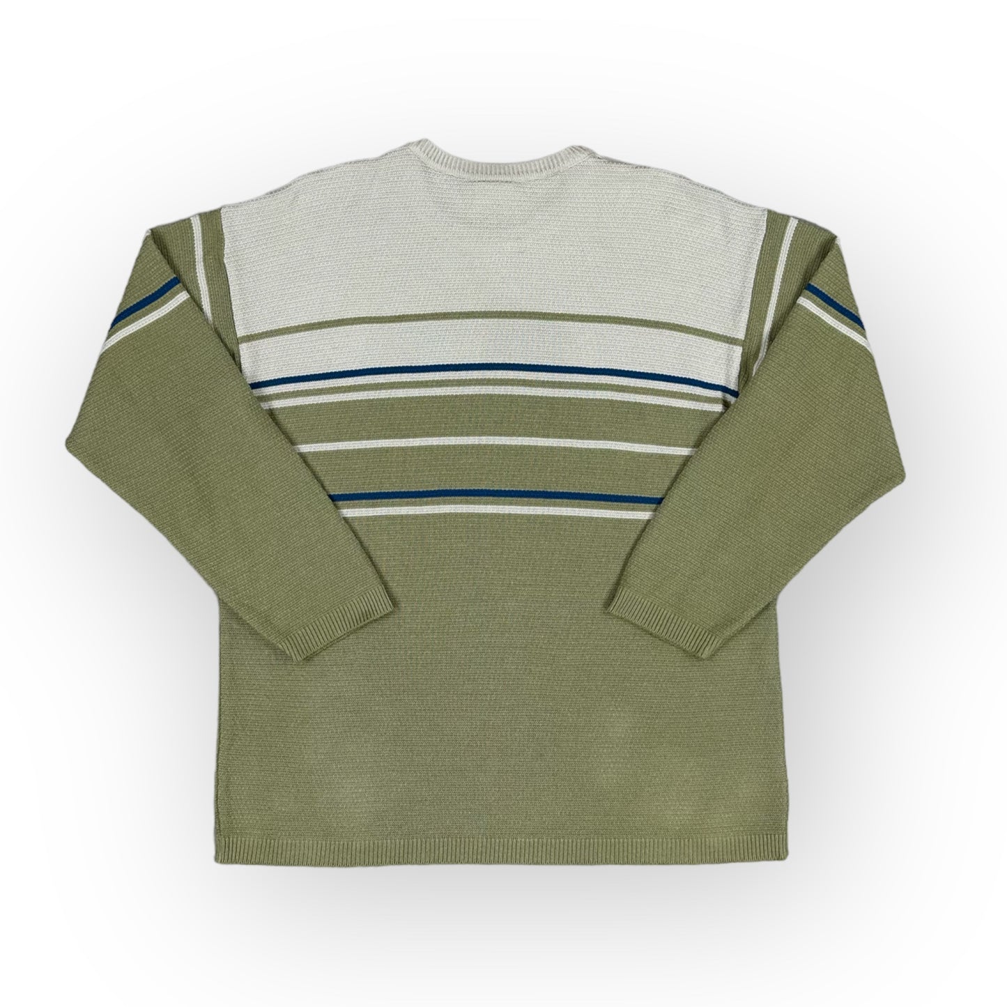 Vintage Lacoste olive green knit Sweatshirt