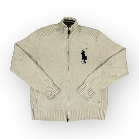 Vintage Ralph Lauren beige knit Jacket