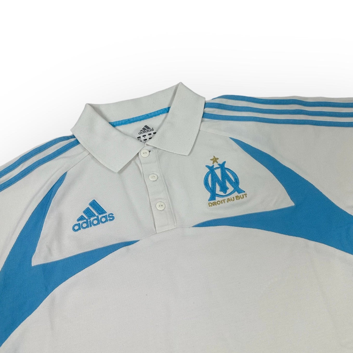 Adidas Vintage Olympique Marseille Polo Shirt