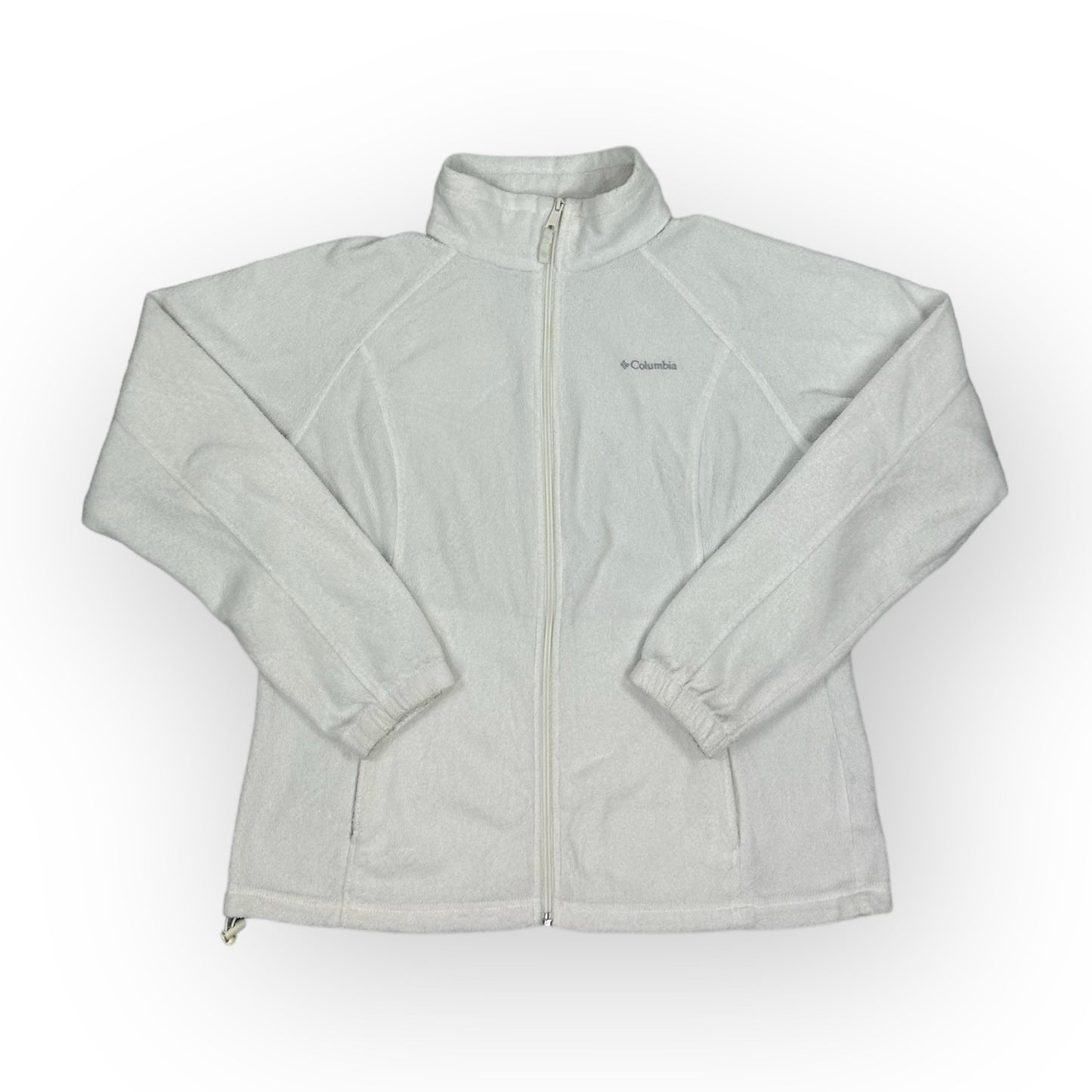 Columbia Vintage white fleece Jacket