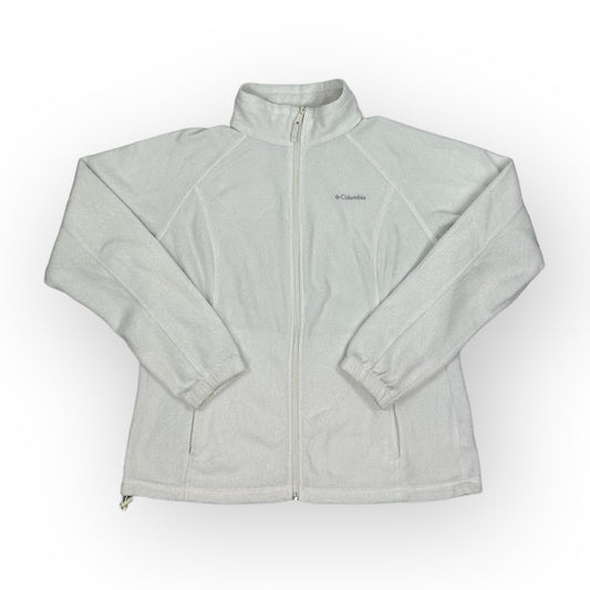 Columbia Vintage white fleece Jacket