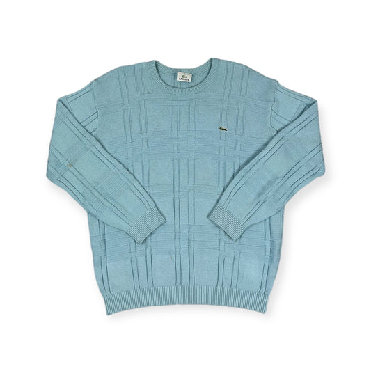 Vintage Lacoste babyblue knit Sweatshirt