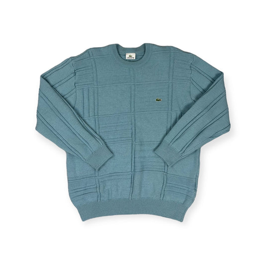 Vintage Lacoste babyblue knit Sweatshirt