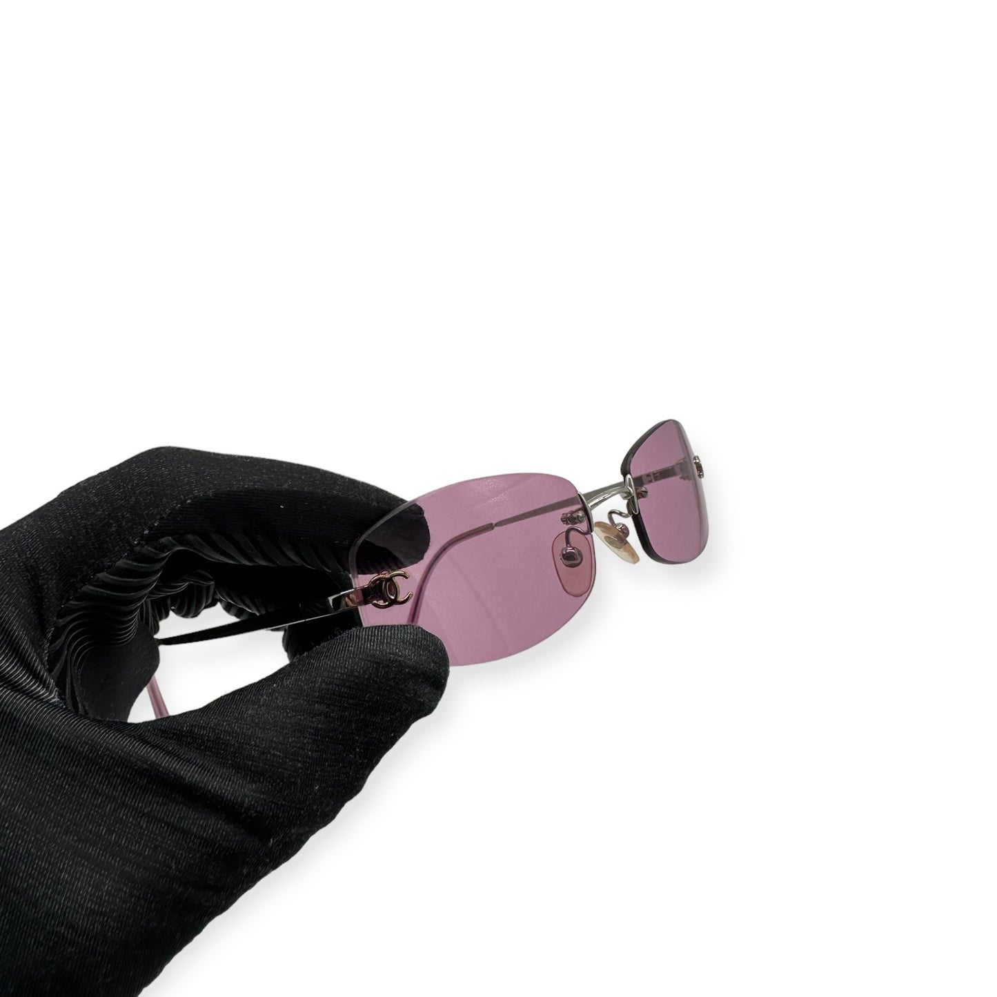 Chanel Vintage rosé Sunglasses