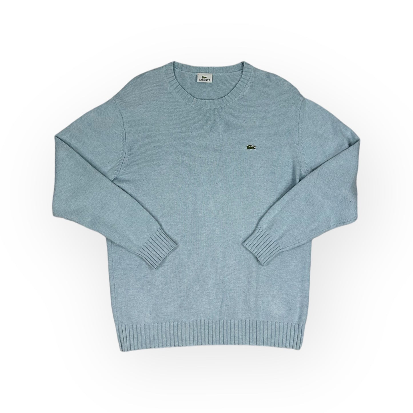 Lacoste Vintage babyblue knit Sweatshirt