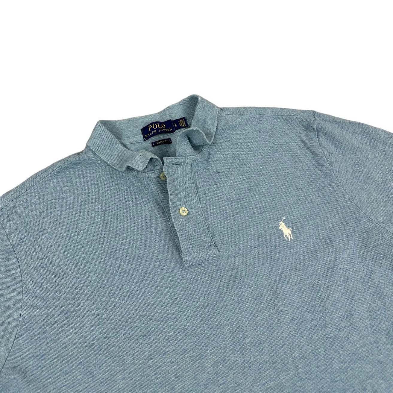 Vintage Ralph Lauren light blue Polo Shirt