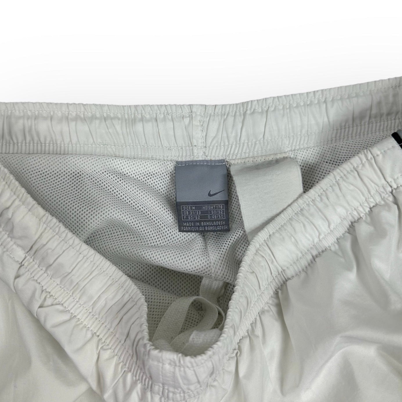 Nike Vintage white baggy Trackpants