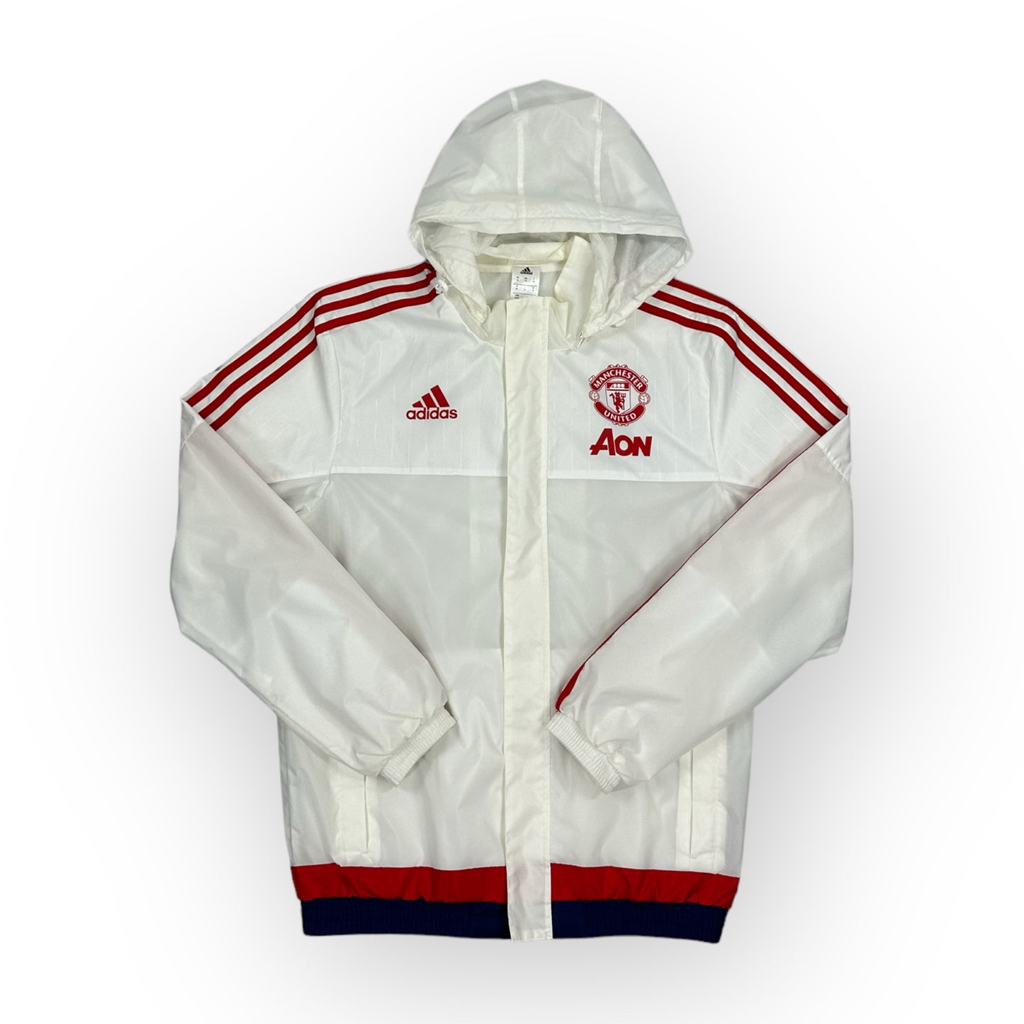 Adidas Vintage white Manchester United Trackjacket