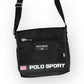 Vintage Ralph Lauren Polo Sport black Messenger Bag