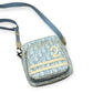 Christian Dior Vintage monogram babyblue Messenger Bag