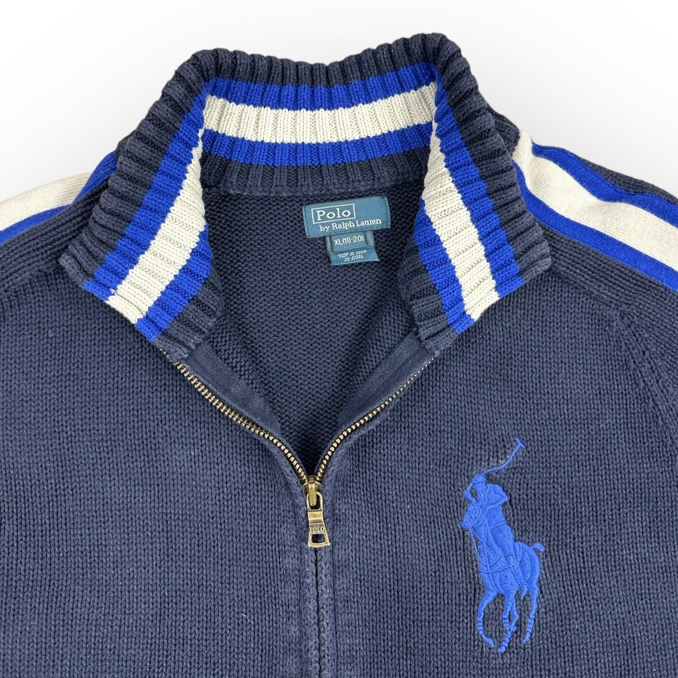 Vintage Ralph Lauren navyblue knit Jacket