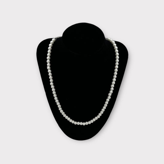 Vintage stainless steel Pearl Chain