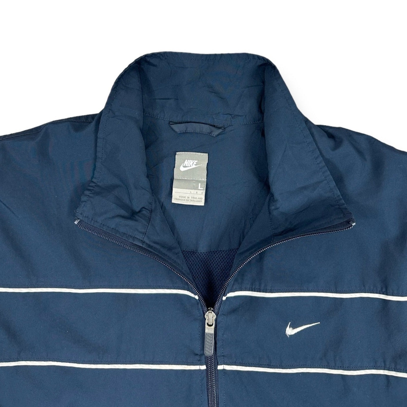 Vintage Nike navy blue Trackjacket