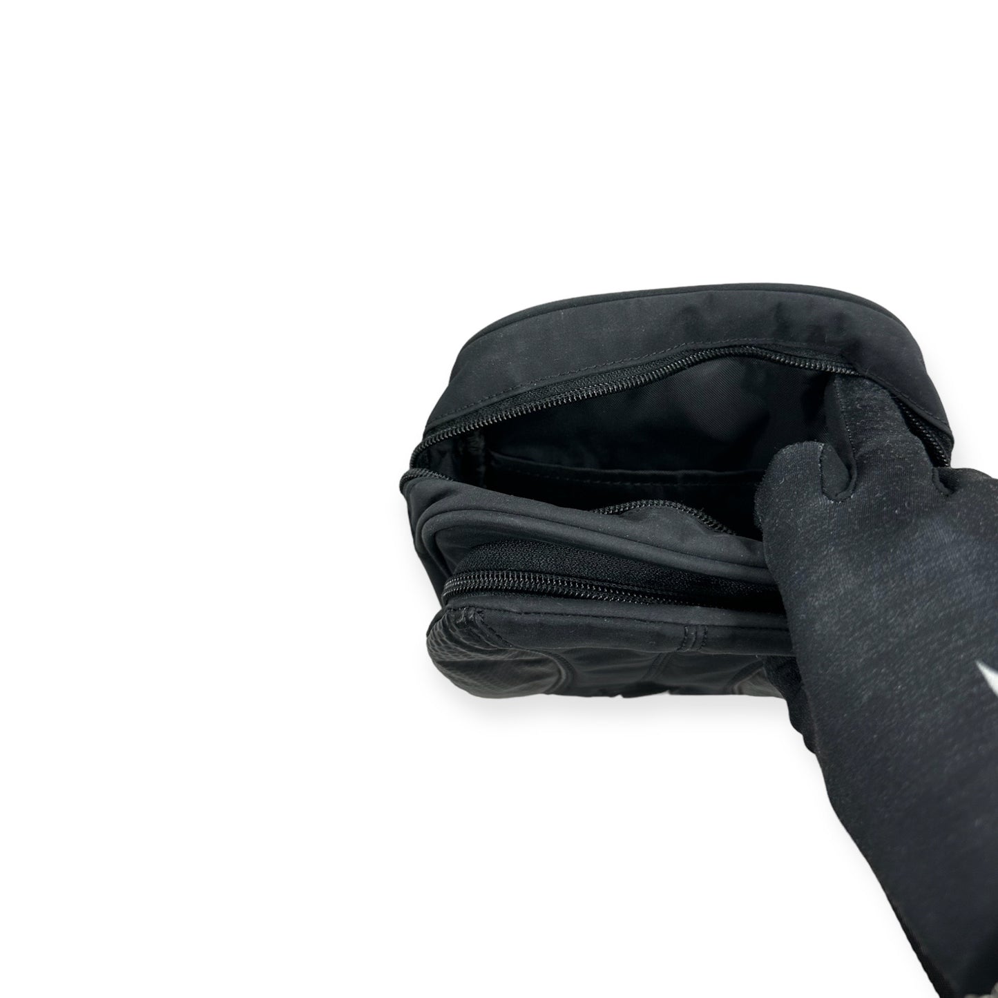 Nike Vintage black carbon Messenger Bag