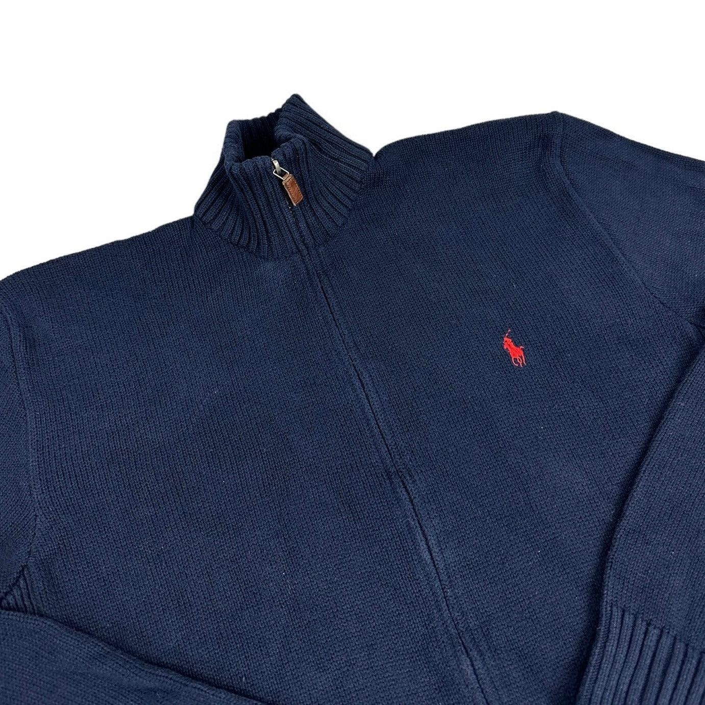 Vintage Ralph Lauren navy blue knit Jacket